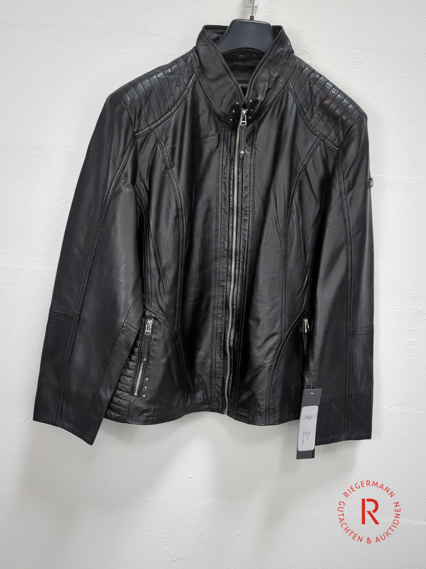 DAMEN LEDERJACKE GRÖSSE 50